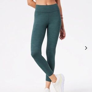 Outdoor Voices Tech Sweat 7/8 Leggings in Evergreen